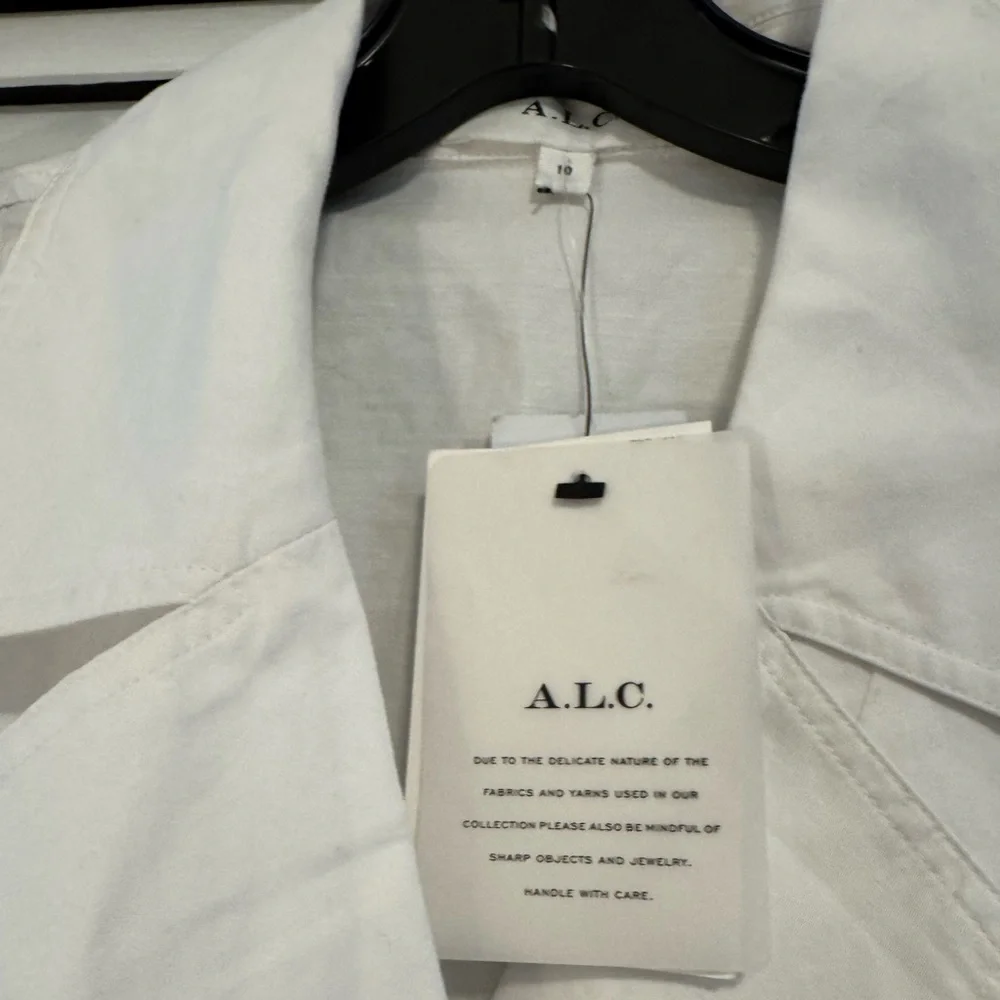 🆕 ALC White “Ryan” Mini Dress - Picture 7 of 13